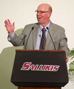 Coach Kill was inducted into the Southern Illinois Hall of Fame on Friday night.