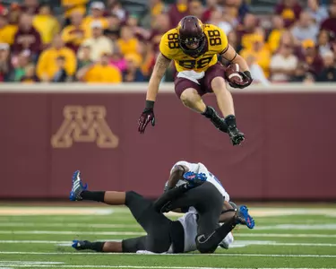 Williams leads the team in receptions, receiving yards and receiving touchdowns.