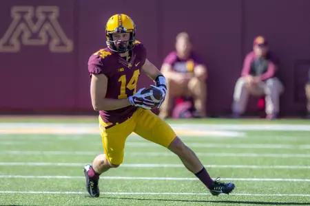 Senior Isaac Fruechte has caught five passes in the last two games for 62 yards.