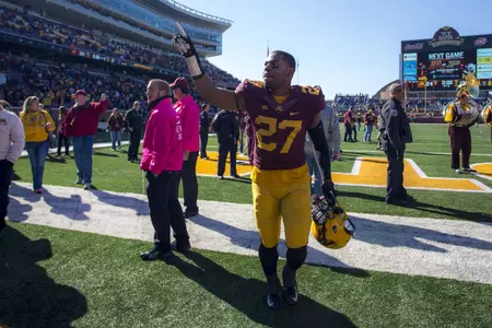 Cobb is responsible for 41.1 percent of Minnesota's total offense this year.