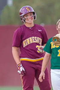 Sydney Dwyer was 2-for-4 with two RBI in the second game against UMD Friday.