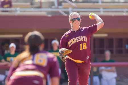 Nikki Anderson and the Gophers play against St. Cloud State Friday at 5 p.m.