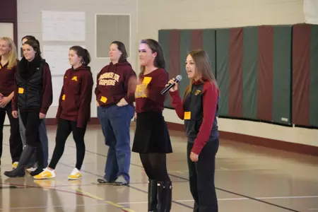 Gopher student-athletes at Meadowview Elementary.