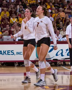 Sarah Wilhite and Hannah Tapp