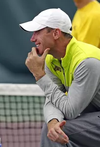 Head coach Geoff Young is in his ninth season with the Gophers.