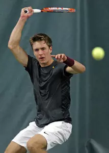 Matic Spec won two three-set matches Sunday.