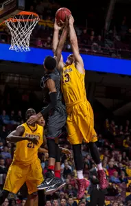Josh Martin was one of five Gophers with a career scoring night Thursday against the Ravens.