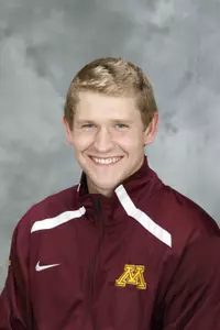 Senior Chris Johnson won the B final in the men's 200 back with a strong 1:47.24.