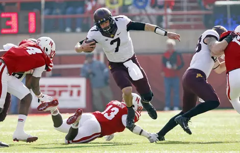 Mitch Leidner rushed for two touchdowns.