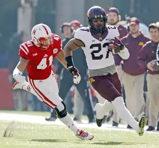 Cobb has rushed for 1,430 yards so far this season.