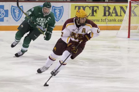 Senior forward Seth Ambroz