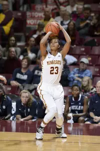 Shae Kelley earned a spot on the B1G Player of the Week Honor Roll.