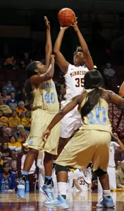 Rangie Bessard and the Gophers host the Subway Classic this weekend.