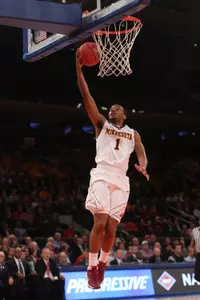 Andre Hollins scored a season-high 27 points on Tuesday night.