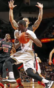 Carlos Morris led the way Friday night with a season-high 19 points.