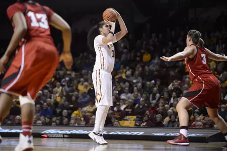 Amanda Zahui B. was named the B1G Player of the Week.