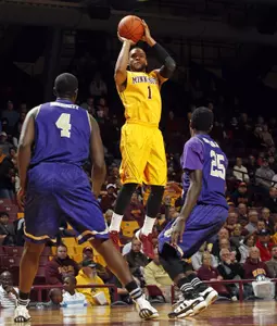 Andre Hollins earned his second career B1G Player of the Week award.