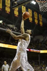 Maurice Walker scored 14 points versus Northwestern.