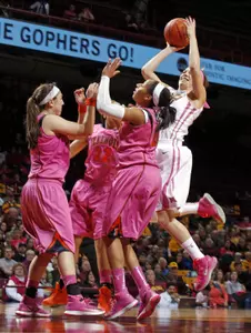 Rachel Banham was selected to the Naismith Trophy Midseason Top 30.