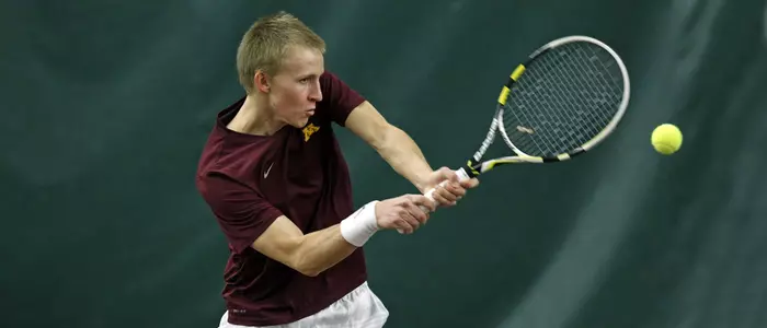 Eric Frueh and the Gophers have won four matches in a row entering the weekend.