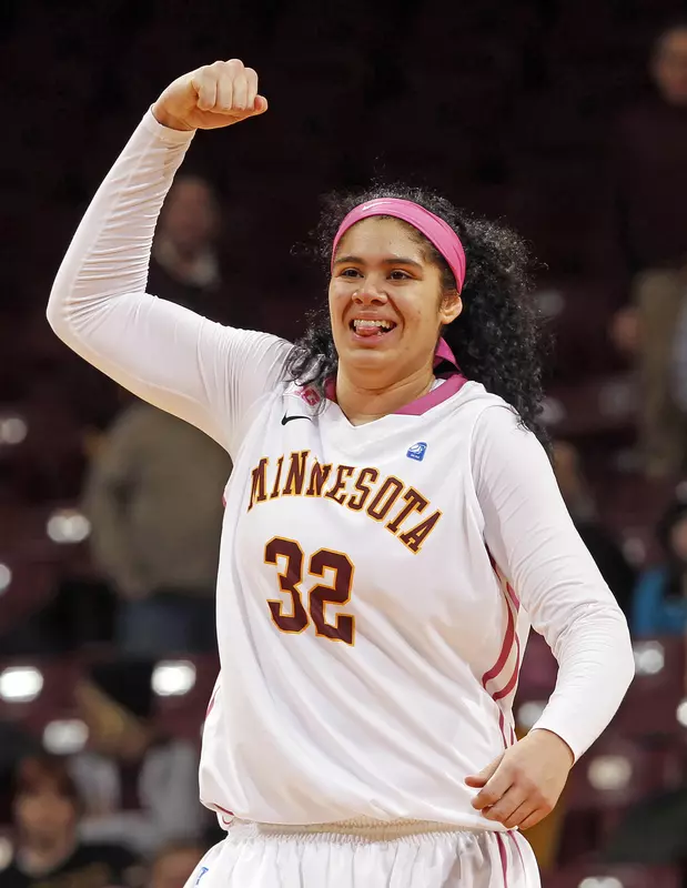 Amanda Zahui B. claimed the single-season blocks record in the win over Illinois.