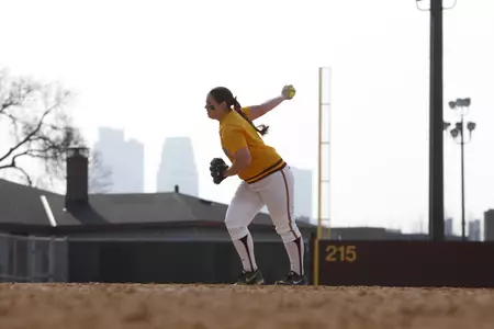 Sara Moulton and the Gophers will play twice Sunday.
