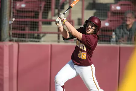 Kaitlyn Richardson hit her fifth home run of the season.