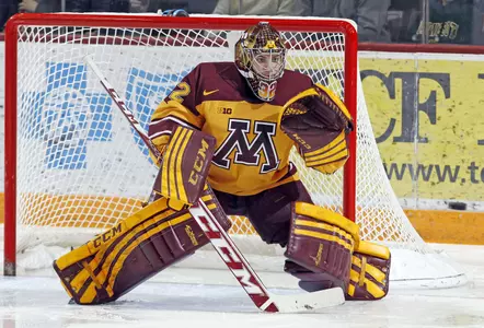 Big Ten Player and Goaltender of the Year Adam Wilcox