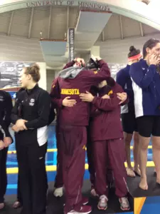 Simenec, Plant, Votava, Janzen take 6th in 800 Free Relay