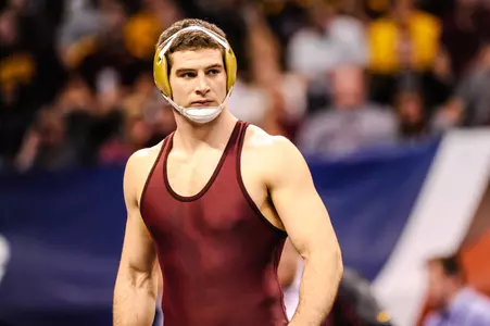Scott Schiller is one of four Gophers still alive in the consolation round of competition.