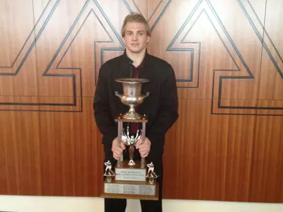 Hobey Baker Award finalist Adam Wilcox