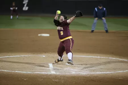Sara Moulton is tied for the national lead in shutouts with nine.