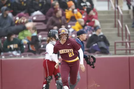 Sydney Fabian is one of six Gophers hitting over .300 entering the weekend.