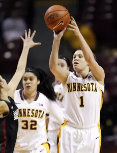 Rachel Banham is an AP All-America Honorable Mention selection.