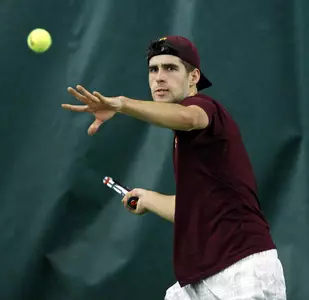Ruben Weber won at No. 2 singles.