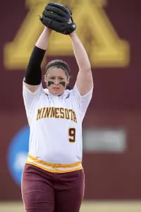 Sara Moulton set the school's all-time strikeout mark, but was dealt her fifth loss of 2014.