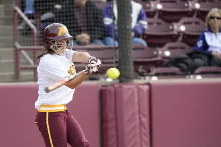 Taylor LeMay drove in Minnesota's only run.