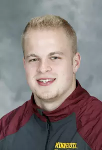 Senior Jon Lehman will look to continue Minnesota's streak of four-straight Big Ten hammer throw titles.