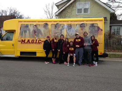 MAGIC bus is out in the community