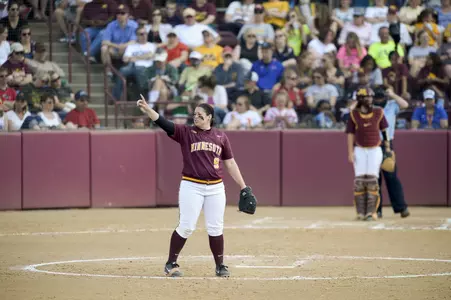 Sara Moulton and the Gophers are playing in their first-ever super regional.