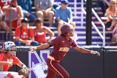 Tyler Walker tied a team lead with her 11th home run of the season.
