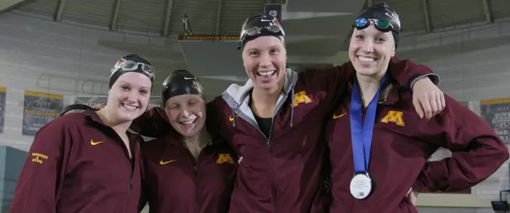 Jess Plant at the 2014 B1G Championships