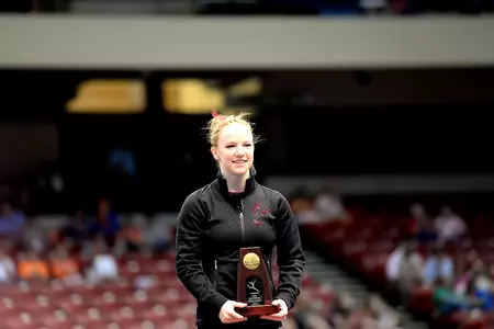 Lindsay Mable is the defending Big Ten all-around champion.