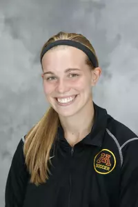 Senior Katie Thyken had a season best six shots in 1-0 loss to Iowa.