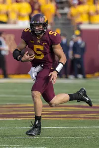 Chris Streveler was named Big Ten Freshman of the Week after his 161-yard rushing performance in a 24-7 win against San Jose State.