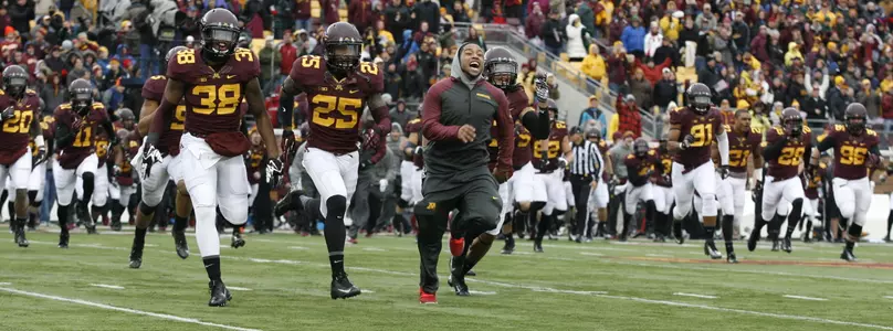 Minnesota wide receiver Devon Wright.