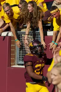 David Cobb was named Big Ten Offensive Player of the Week.