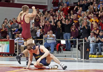 No. 1 Dylan Ness will take on fellow All-American, No. 17 Anthony Perrotti, on Sunday.