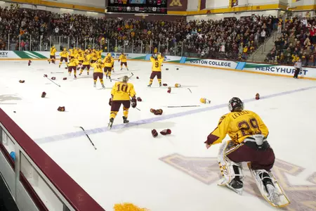 The Gophers won the 2013 national title at Ridder Arena.