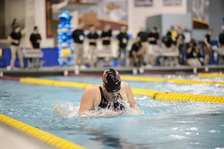 Kierra Smith is the Big Ten Swimmer of the Week after taking first in the 100 breast, 200 breast and 400 IM against N.C. State